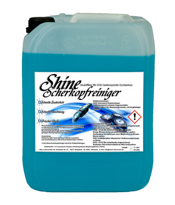 5 L Scherkopfreiniger Braun Reinigungsflüssigkeit Rasierer Reinigungskartuschen