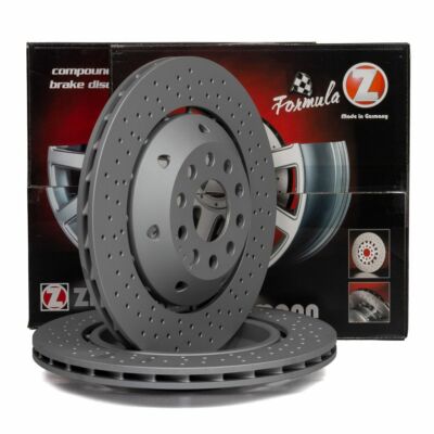 Zimmermann FORMULA Z Bremsscheiben Ø 335mm für AUDI RS6 C5 450/480PS 1KY hinten