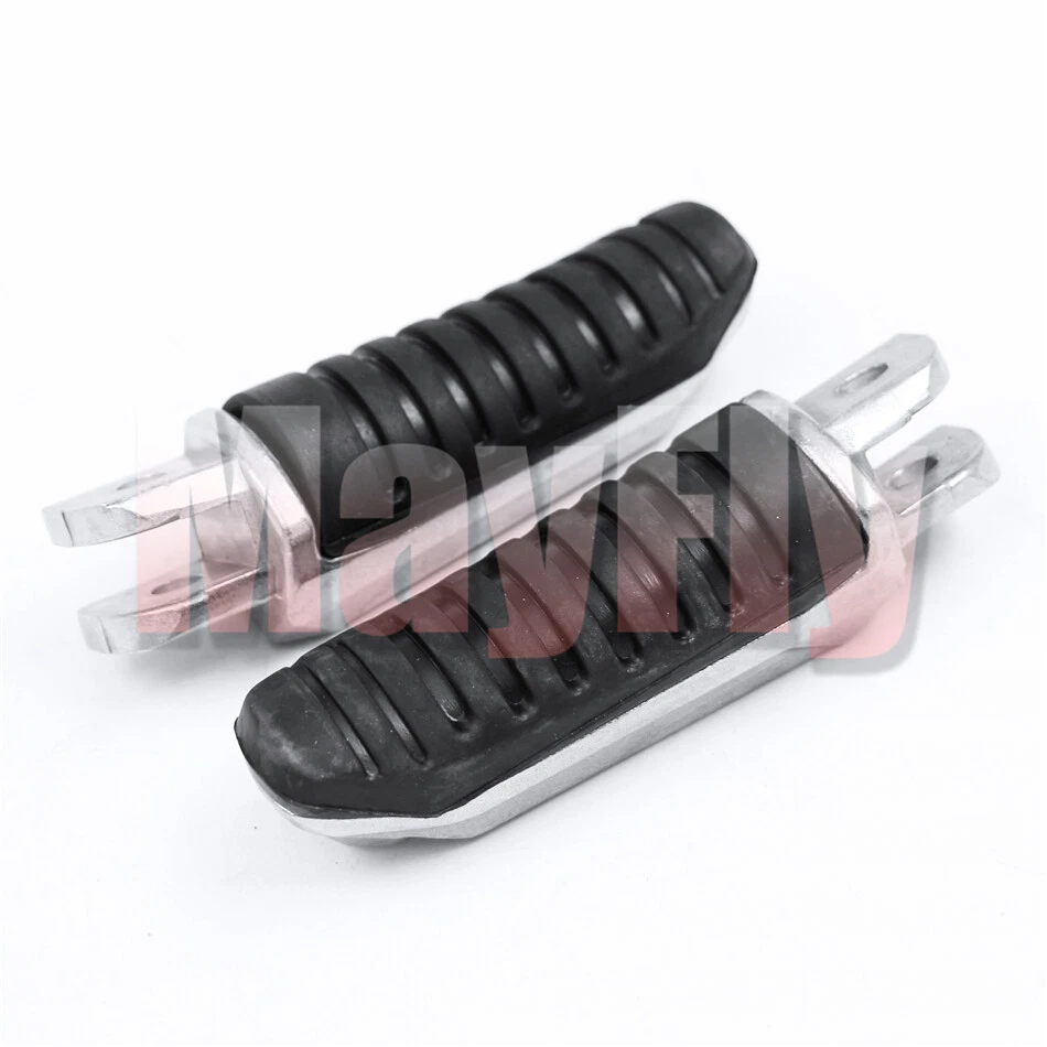 Pedales de clavija de reposapiés de goma delanteros aptos para GSF1200 GSF1250 Bandit GSX1300R B-King Foto 4 de 4