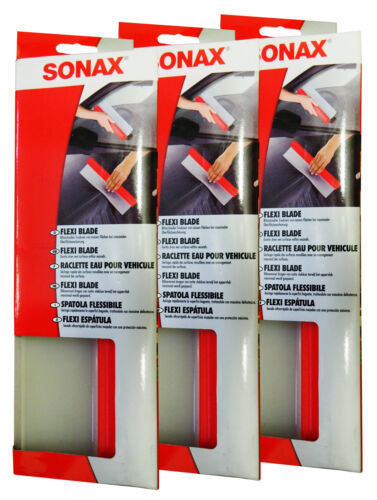 12 x SONAX FlexiBlade, Flächentrockner, Wasserabzieher, Silikon-Abzieher - Bild 1 von 2