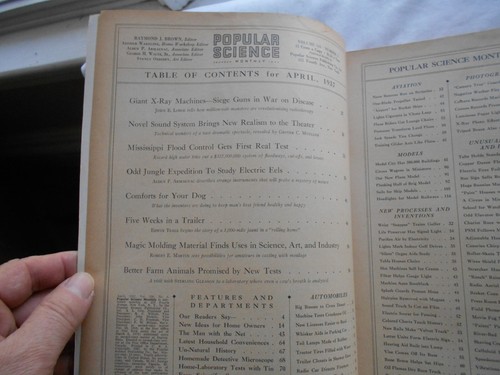 POPULAR SCIENCE MONTHLY Magazine-,1937 - Picture 2 of 2