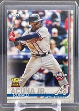 2019 TOPPS OPENING DAY MLB #51 Ronald Acuna Jr. Atlanta Braves Rookie Cup