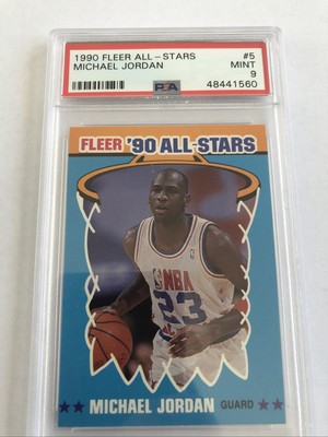 michael jordan 1990 fleer all stars 5