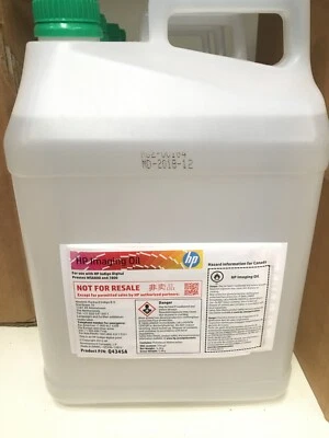HP Imaging Oil Q4345A - for presses WS6800 and 7800 - Bidon de 5,2 kg NEW - Photo 1/2