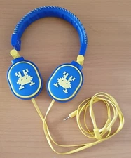 Moki Popper HEADPHONES Martian Blue Padded EarCups Boys 