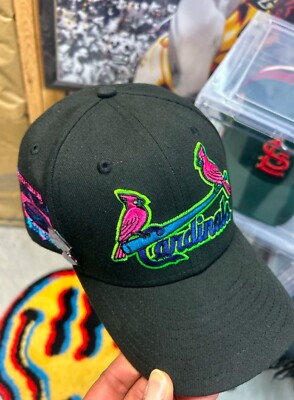 New Era St. Louis Cardinals 59fifty Bush Stadium Side Patch Cyber Punk