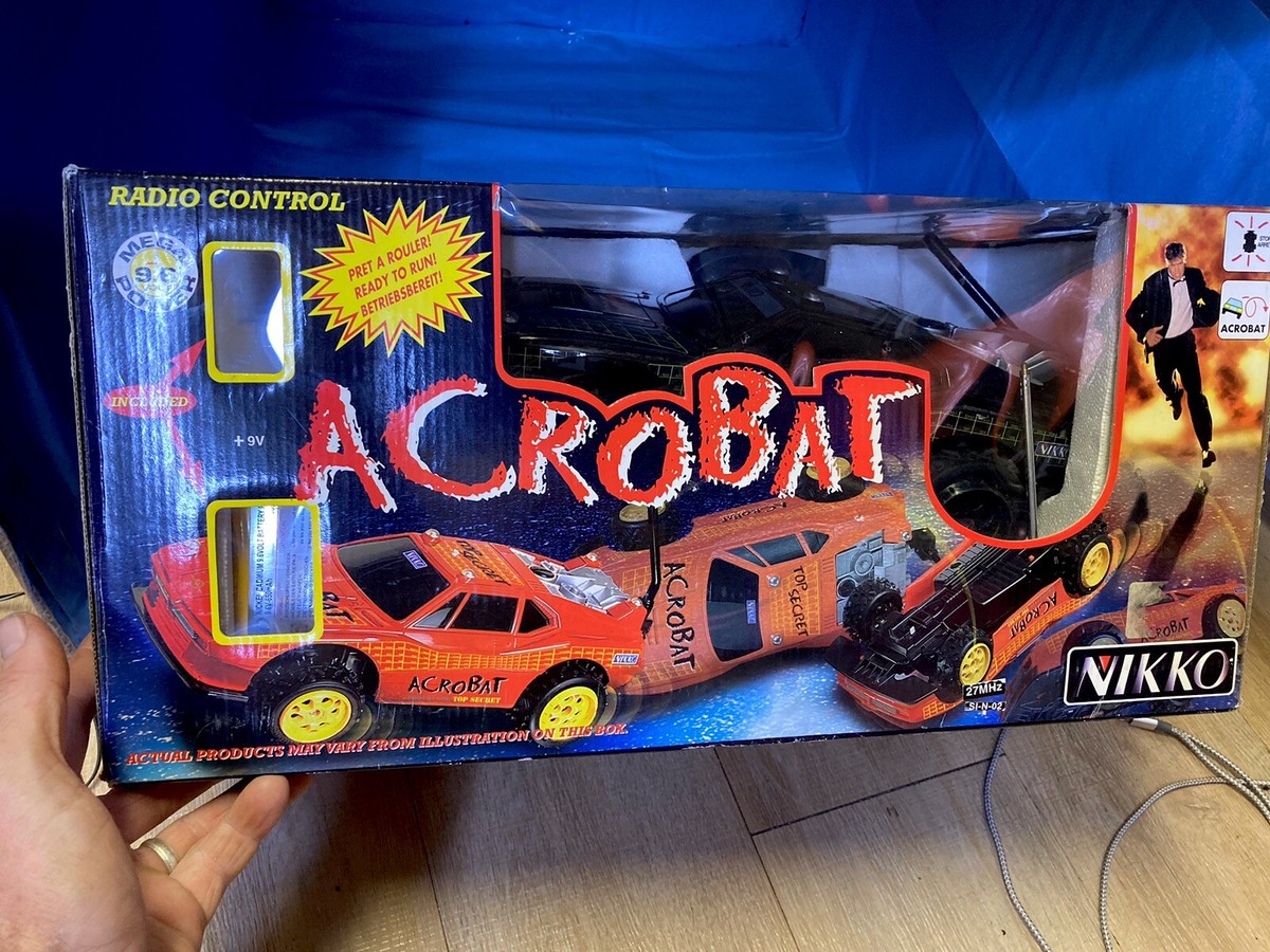 Nikko ACROBAT 14950/2 In Box Vintage 9.6 V 1:14 Scale Rare Saudia
