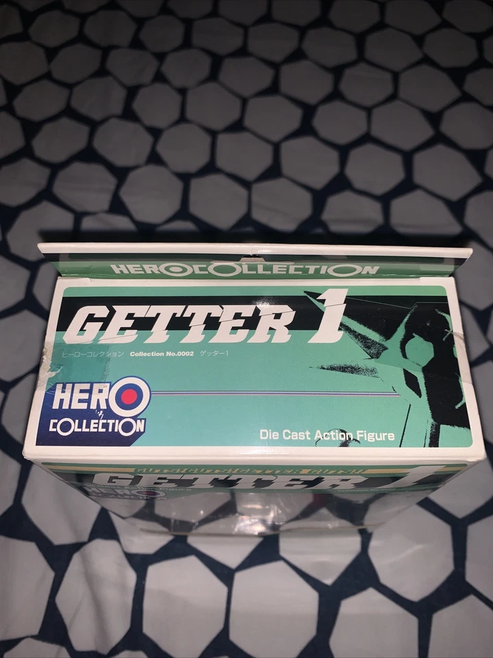 Getter 1 Hero Collection Yamato sellado de fábrica, nuevo en caja, # 0002, robot japonés Foto 4 de 4