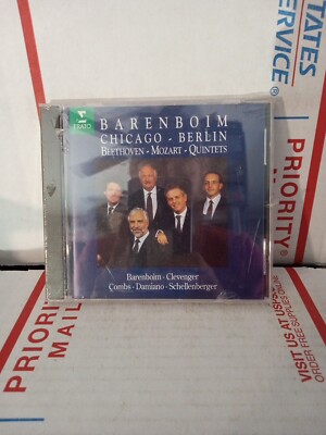 Barenboim Chicago-Berlin (CD, 1994) Beethoven Mozart Quintets, Brand New ~ #187