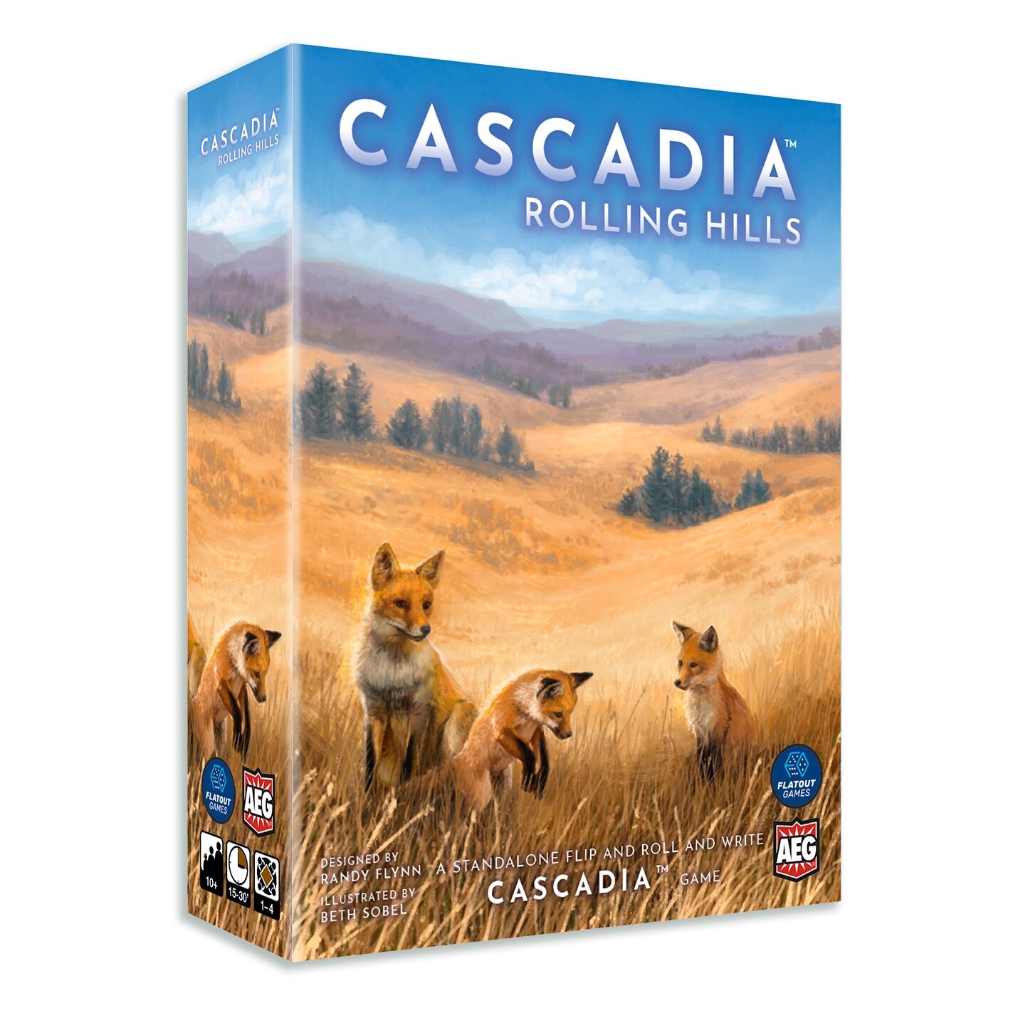 Cascadia Rolling Hills Отдельная игра в жанре переворачивай и пиши 5590₽
