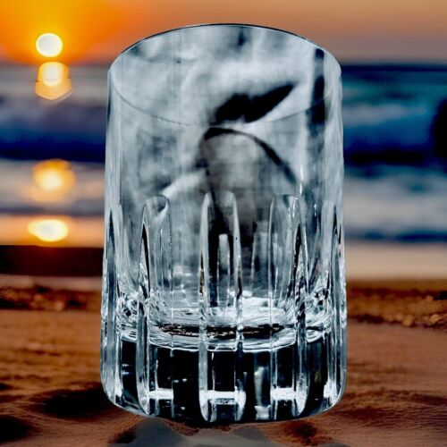 Beautiful Vintage Baccarat Crystal "Rotary" Double Old Fashioned Whiskey Glass - Picture 4 of 11