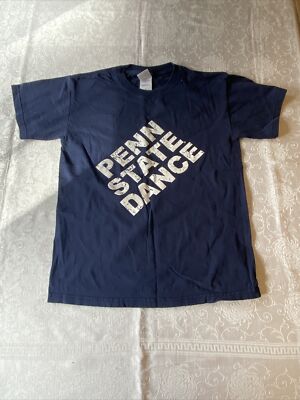 Gildan PENN STATE DANCE Blue Short Sleeve PSU T- Shirt Size Small