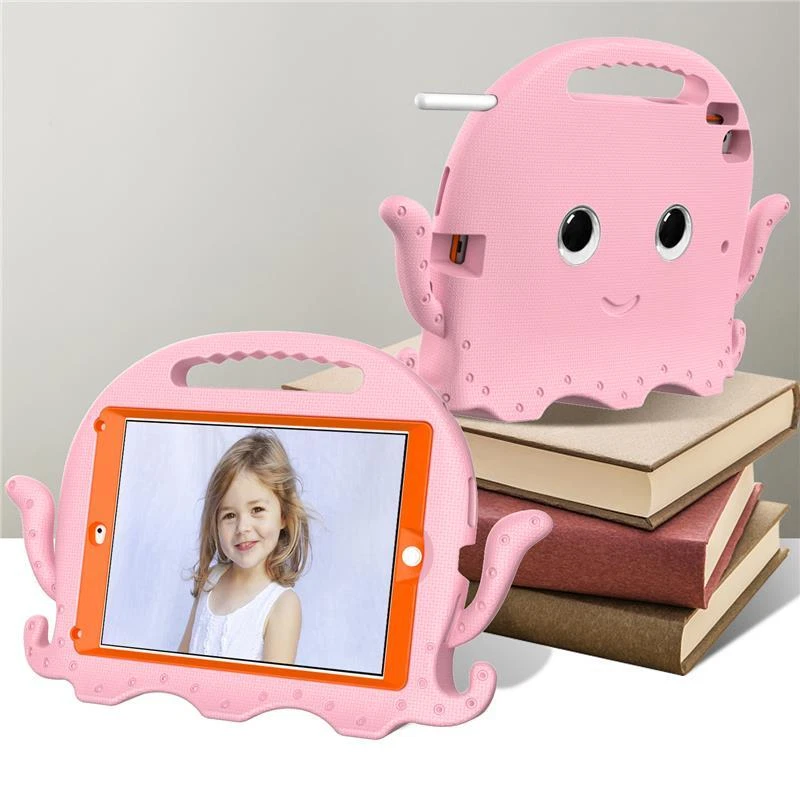 Kids Case For iPad 5 6th Generation Kid Case Air 2 Pro 9.7 EVA Foam Stand Cover - Image 4 of 4