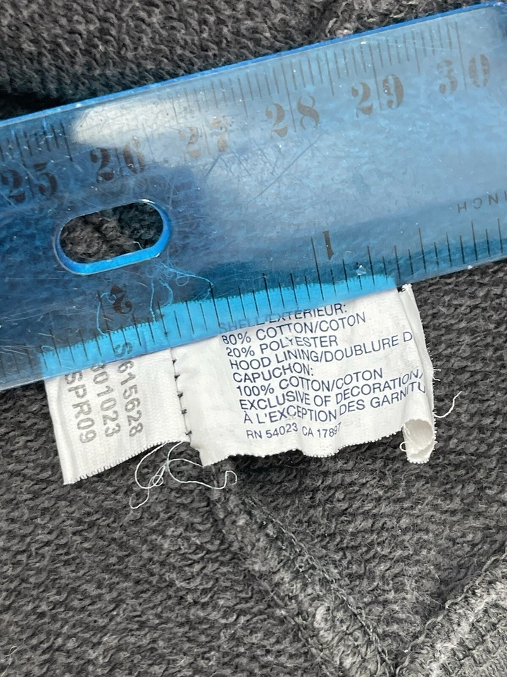 Gap Sudadera con Capucha Cremallera Completa Chaqueta Mujer Talla XL Gris Rosa Logo Envío Rápido Foto 4 de 4