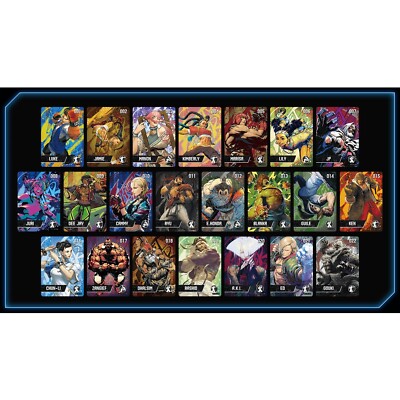 Capcom Street Fighter 6 amiibo Card Starter Set 22 Character Cards