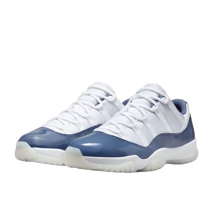 NIKE Air Jordan 11 Retro Low MEN'S SIZE 11 -White | Navy