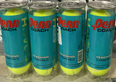  Penn Coach, Teaching Tennis Balls (12 Balls Total)