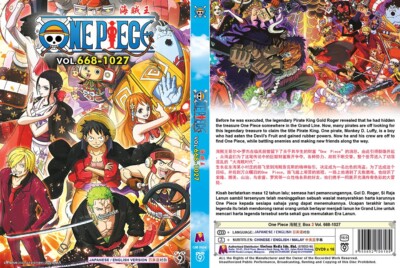 ANIME ONE PIECE BOX 3 VOL.668-1027 DVD ENGLISH DUBBED^REGION ALL