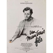A BAD SON Original Herald  - 10x12 in. - 1980 - Claude Sautet, Patrick Dewaere