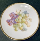 Vtg Bavaria Germany Golden Crown E&R 1886 Fruit Plate Set  — photo 1