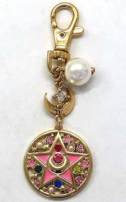 Sailor Moon Crystal Star Compact Bag Charm Keychain