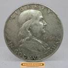 1960-D Franklin Half Dollar, 90% Silver - #C59758NQ