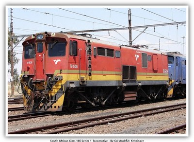 South African Class 18E Series 1   train railroad _issue3