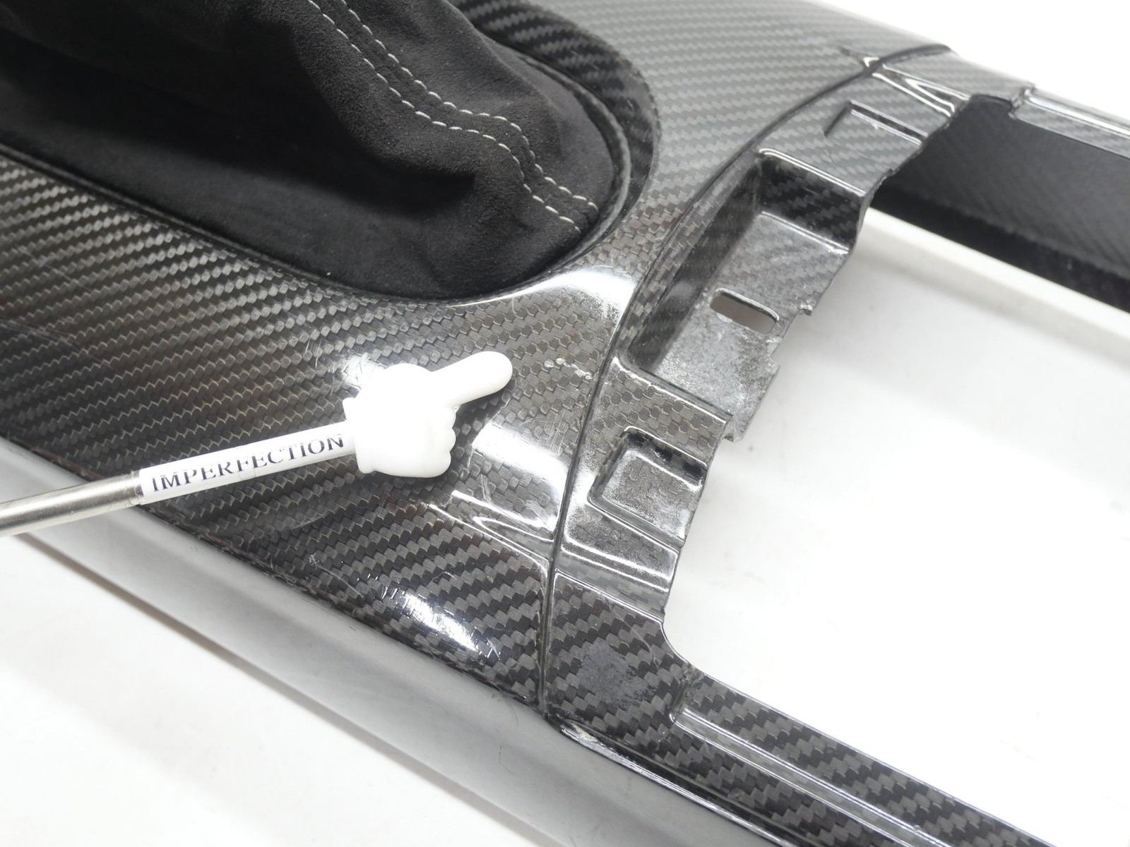 2009-2013 Lamborghini Gallardo LP570 Carbon Fiber Center Console Hand Brake OEM