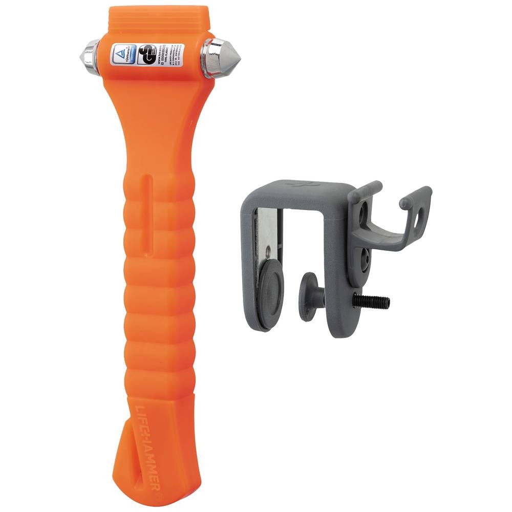 LifeHammer Classic Glow marteau de secours brise-vitre phosphorescent pour voiture