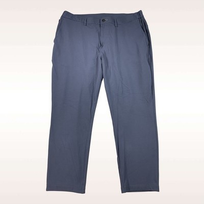 Public Rec Gamechanger Pants Mens 40x28 Blue Straight Tech Stretch 5-Pocket