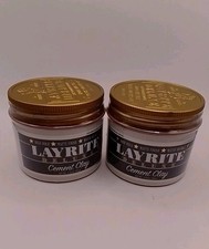 Layrite Cement Clay 4.25 Oz Pack of 2 NEW