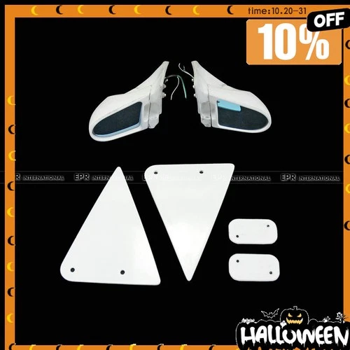 For Toyota FT86 ZN6 Fit Subaru BRZ ZC6 (LHD) 2pcs Rear View Mirror FRP Unpainted