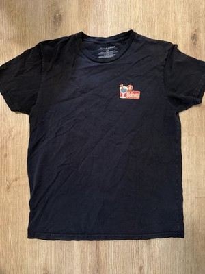 Volcom Shirt Mens Large Black Stone Logo Graphic T-Shirt Skate Surf Tee Casual