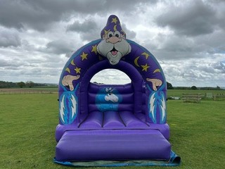 Commercial Wizard bouncy castle Ex hire unit