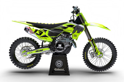 CustomMX: Graphics Kit to fit all HUSQVARNA TC TE FC FE 125 150 250 350 450 500