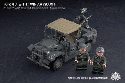 Brickmania Kfz 4 with Twin AA Mount - Sealed/NIB