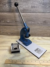 Johnson Plastics Punch ‘n Press Small Desktop Manual Punching & Round Cut Tool