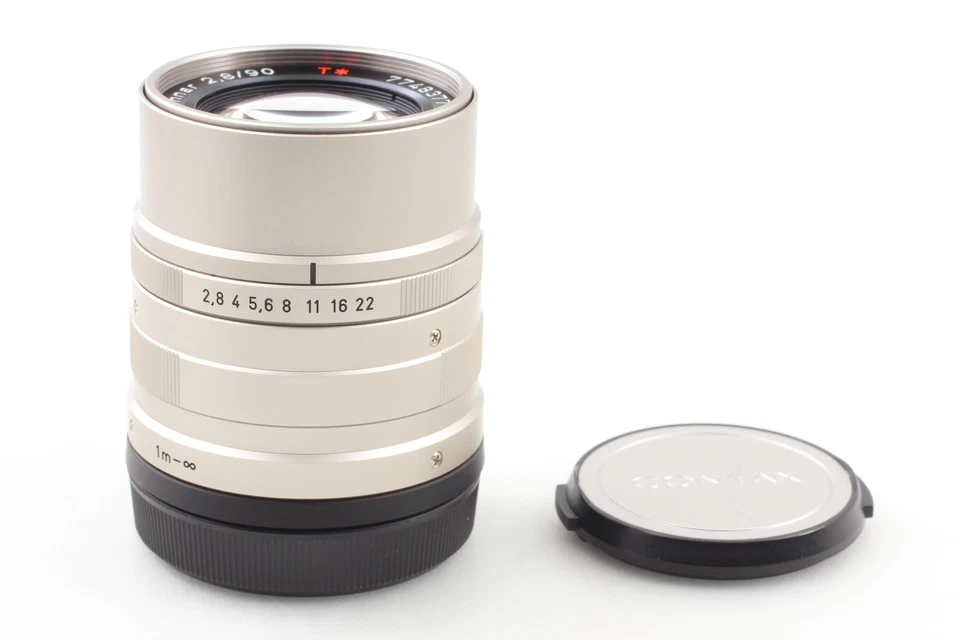 [почти как новый] Объектив Contax Carl Zeiss Sonnar 90 мм f/2.8 T* для G1 G2 из Японии - Изображение 3 из 4