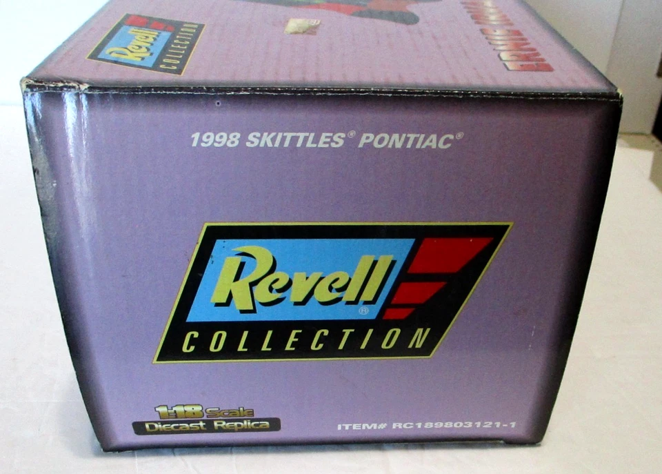 Revell 1:18 Scale Diecast Car #36 Ernie Irvan 1998 Pontiac Skittles Wild Berry - Image 4 of 4