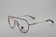 NEW CHAMPION CU ALI C02 BLACK GOLD TORT AUTHENTIC FRAMES EYEGLASSES 51-18 K1