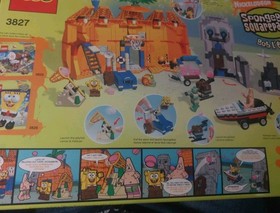 LEGO 3827 SpongeBob SquarePants  Adventures in Bikini Bottom. Sealed!ORIGINAL 