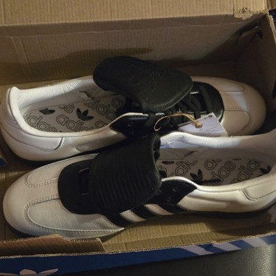 adidas Samba LT Men's Athletic Sneakers Lace Up White Black Leather JI3199