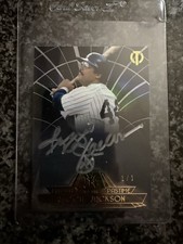 Reggie Jackson 2014 Topps Tribute #TPT-RJ to the Pastime Auto Black Onyx #1/1