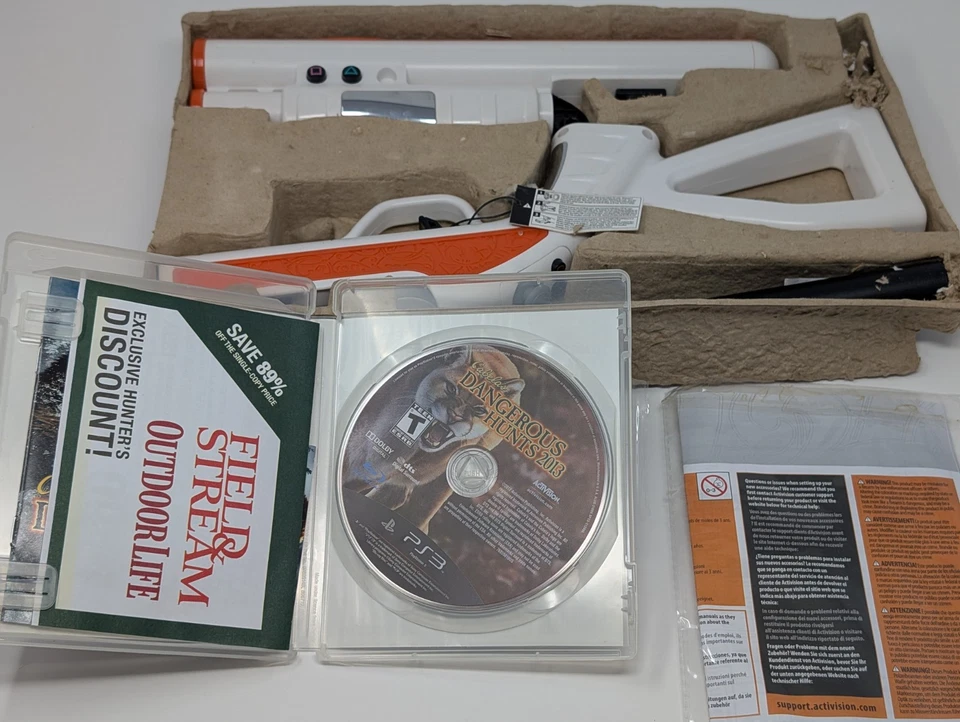 Cabela's Dangerous Hunts 2013 Box Bundle W/ Gun (Sony PlayStation 3) - CIB - Image 4 of 4