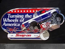 SNAP ON TOOLS Wheels of America - Orig. Vintage 80's Racing Decal/Sticker Truck