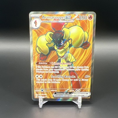 Pokémon Armarouge EX SVP 125 Scarlet & Violet Promo Holo Card 260 HP