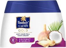 Parachute Gold Hairfall Treatment Garlic And Coconut Nourishinghair Cream 210ml.