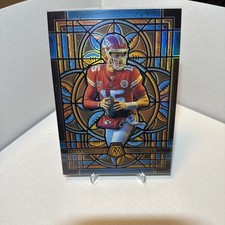Patrick Mahomes II - 2025 Panini Mosaic Oversized Jumbo Stained Glass #13 Chiefs