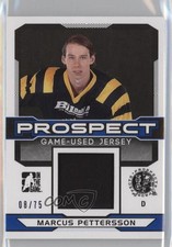 2014 ITG Draft Prospects Blue Jersey 8/75 Marcus Pettersson #PGU-18 0v1
