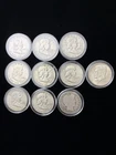 1964 Or Earlier 90% Silver Franklin & Kennedy Half Dollars Lot Of 10 🔥🔥No Res!